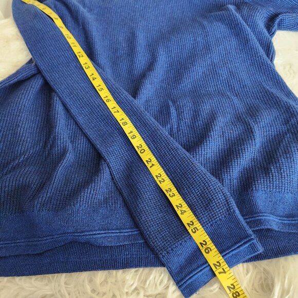 Ted Baker Sweater Men's 6 (US 2XL) Viscose Cashmere Waffle Knit Pullover Jumper - Picture 8 of 11